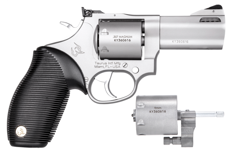 TAURUS 692 STAINLESS 9MM / .357 MAG 3" BARREL 7-ROUNDS