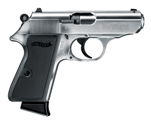 WALTHER PPK/S NICKEL 22LR 3.35" BARREL 10-ROUNDS