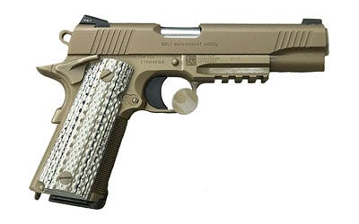 COLT FIREARMS GOVERNMENT LIMITED EDITION DESERT TAN .45 ACP 5" BARREL 8-ROUNDS COLT FIREARMS GOVERNMENT LIMITED EDITION DESERT TAN .45 ACP 5" BARREL 8-ROUNDS - 1911 - Texas Gun Store