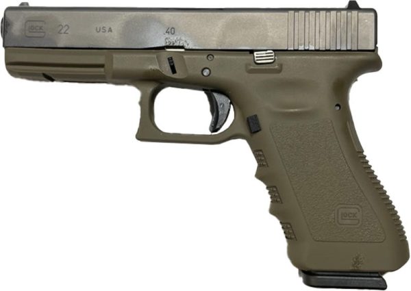 GLOCK 22 GEN 3 PATRIOT BROWN .40 S&W 4.5" BARREL 15-ROUNDS