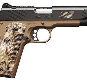 KIMBER HERO CUSTOM DESERT TAN/BLACK .45 ACP 5" BARREL 7-ROUNDS