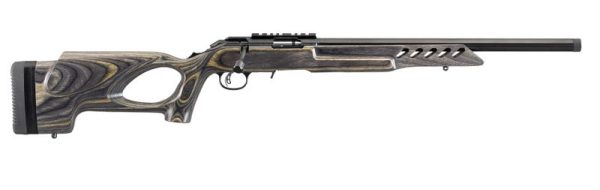RUGER AMERICAN RIMFIRE TARGET WOOD .22 LR 18" BARREL 10-ROUNDS THUMBHOLE STOCK