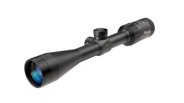 SIG SAUER WHISKEY3 SCOPE 3-9X40 1-INCH QUADPLX BLK BDC-1 QUADPLEX RETICLE