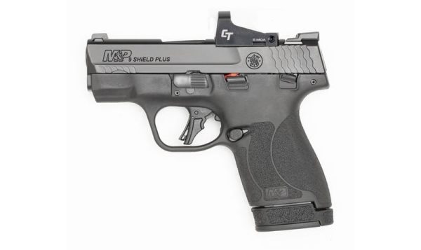 SMITH AND WESSON M&P9 SHIELD PLUS 9MM 3.1" BARREL 13-ROUNDS W/ CRIMSON TRACE RDS
