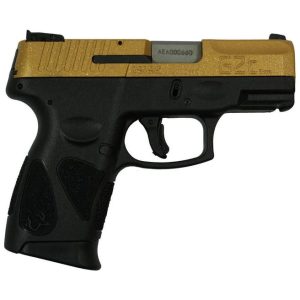 TAURUS G2C "GOLD GLITTER" GOLD / BLACK 9MM 3.2" BARREL 12-ROUNDS