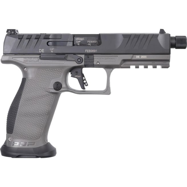 WALTHER PDP PRO TUNGSTEN 9MM 5.7" THREADED BARREL 18-ROUNDS WALTHER PDP PRO TUNGSTEN 9MM 5.7" THREADED BARREL 18-ROUNDS - Semi Auto Handguns - Texas Gun Store
