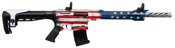 CITADEL FIREARMS BOSS-25 SEMI-AUTOMATIC SHOTGUN AMERICAN FLAG 12 GA 18.75" BARREL 3" CHAMBER 5-ROUNDS