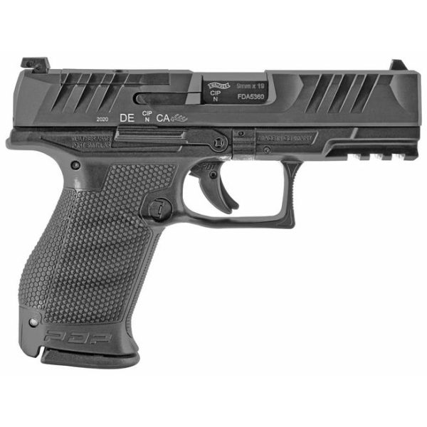 WALTHER PDP 9MM 4" BARREL 15-ROUNDS OPTICS READY