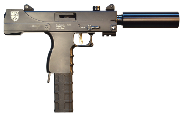 MASTERPIECE ARMS DEFENDER 9MM 5.5" BARREL 30-ROUNDS TOP COCKING