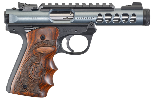 RUGER MK IV 22/45 LITE DIAMOND-GRAY 22 LR 4.4" BARREL 10-ROUNDS