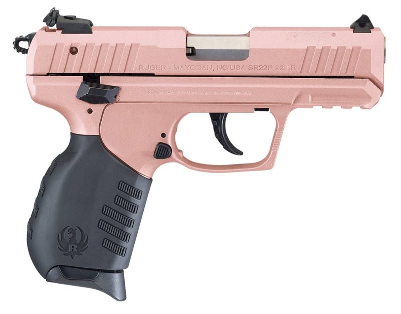RUGER SR22 ROSE GOLD .22 LR 3.5" BARREL 10-ROUNDS