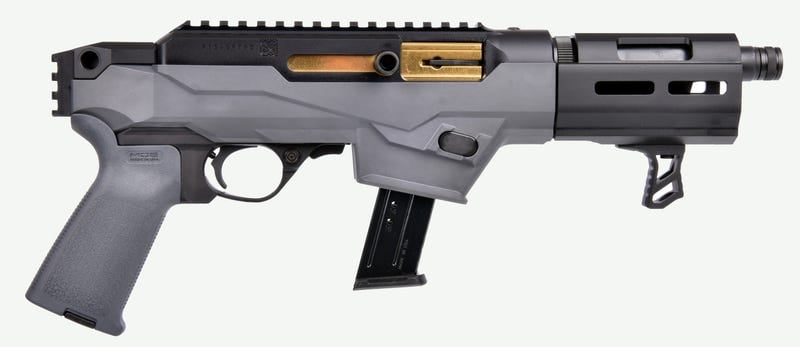 RUGER PC CHARGER STEALTH GREY 9MM 6.5" BARREL 17-ROUNDS