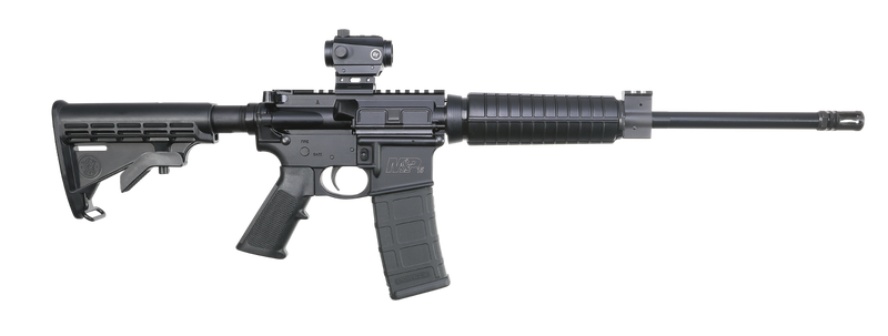 SMITH AND WESSON M&P 15 SPORT II 5.56 NATO / .223 REM 16" BARREL 30-ROUNDS W/ RED DOT