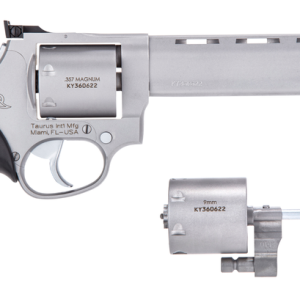 TAURUS 692 STAINLESS .357 MAG 6.5" BARREL 7-ROUNDS WITH 9MM CYLINDER
