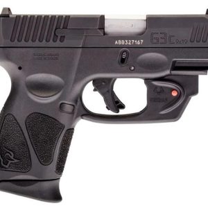 TAURUS G3C 9MM 3.2" BARREL 12-ROUNDS VIRIDIAN LASER MANUAL SAFETY
