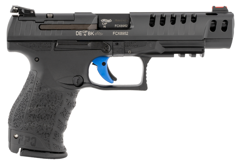 WALTHER PPQ M2 Q5 MATCH 9MM 5" BARREL 15-ROUNDS FIBER OPTIC FRONT SIGHT