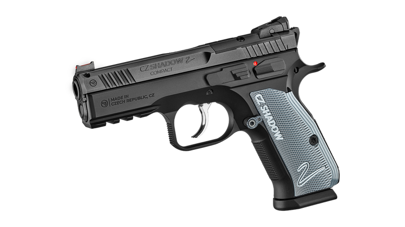 CZ Shadow 2 Compact Black / Grey 9mm 4" Barrel 15-Rounds Optics Ready - Image 3