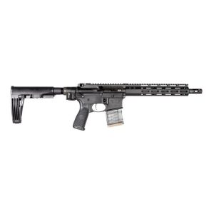 Wilson Combat Protector AR-15 Pistol in 300 Blackout with 11.3" Barrel and LAW Tactical Folding Stock - Black Finish