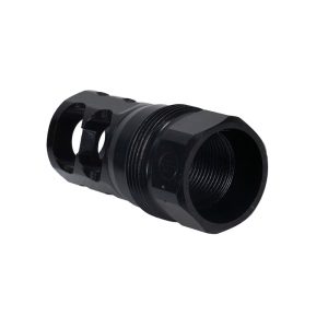 FRC 2-Port .308 Compensator Flat - 5/8-24 Thread - Muzzle Brake for AR-10 & .308 Rifles