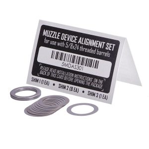 Precision Muzzle Device Alignment Shim Set for .308/7.62mm Firearms