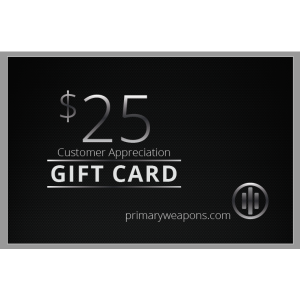 PWS $25 Gift Card - Perfect for Firearms Enthusiasts and Shooting Sports