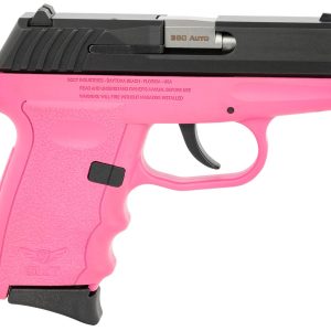 SCCY CPX-3 9mm Pistol with Crimson Trace Laser Grip - Compact Concealed Carry Handgun