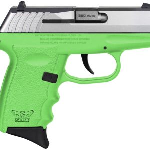 SCCY CPX-3 9mm Pistol - Double-Action Only with Threaded Barrel and Tritium Night Sights