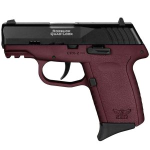 SCCY CPX-2 Gen 3 9mm Pistol - Compact Double-Action Only with Crimson Trace Laser Grip
