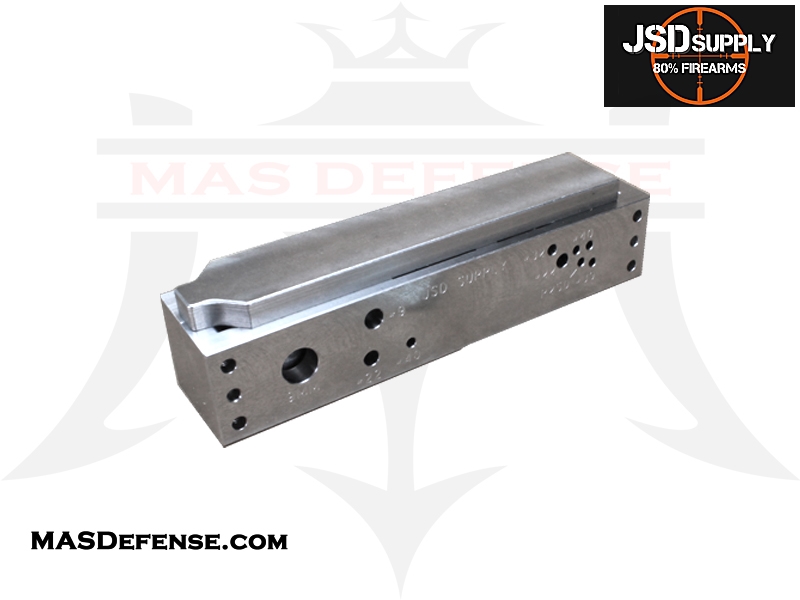 JSD Supply MUP-1 80% P320 Frame Insert Jig - Precision Machining Tool for SIG Sauer P320 Builds
