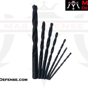 MAS Defense Drill Bit Set for JSD MUP-1 Insert Jig - SIG P320 80% Frame Completion Kit