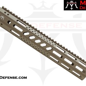 MAS DEFENSE MW8 12.62" Octagon M-LOK Handguard Rail for AR-15 - Flat Dark Earth (FDE)