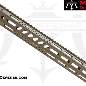 MAS DEFENSE 15" MW8 Octagon M-LOK Handguard Rail for AR-15 - Flat Dark Earth (FDE)
