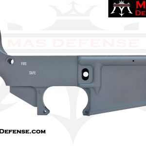 80% Forged AR-15 Lower Receiver in Stealth Gray - Unfinished Firearm Frame