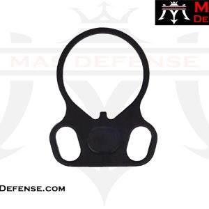 MAS Defense Ambidextrous End Plate with Dual QD Sling Loops for AR-15