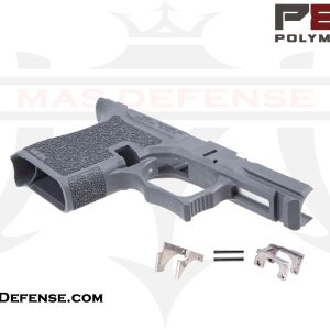 Polymer80 PF9SS 80% Lower Frame for Glock 43 - Gray Single-Stack Build Kit