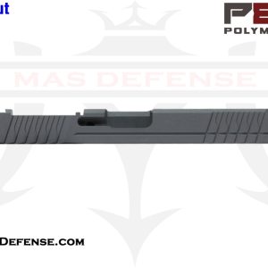 Polymer80 9mm Stripped Slide for Glock 17 Gen 3 P80 PF940V2 - RMR Optic Cut with Cerakote Sniper Gray Finish