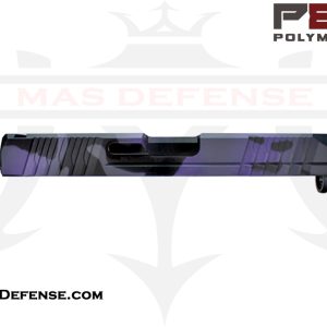 Polymer80 9mm Stripped Slide for Glock 17 Gen 3 - Cerakote Multicam Purple