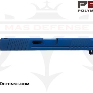 Polymer80 9mm Stripped Slide for Glock 17 Gen 3 - Cerakote NRA Blue | PF940V2 Compatible
