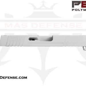 Polymer80 9mm Stripped Slide for Glock 17 Gen 3 - Cerakote White Finish