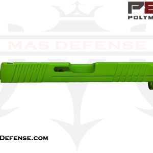 Polymer80 PF940V2 9mm Stripped Slide for Glock 17 Gen 3 - Cerakote Zombie Green Finish