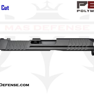 BLEM Polymer80 9mm Stripped Slide for Glock 19 Gen 3 - Black Nitride with RMR Optic Cut