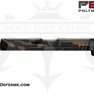 Polymer80 9mm Stripped Slide for Glock 19 Gen 3 - Cerakote Multicam Flat Dark Earth (FDE)