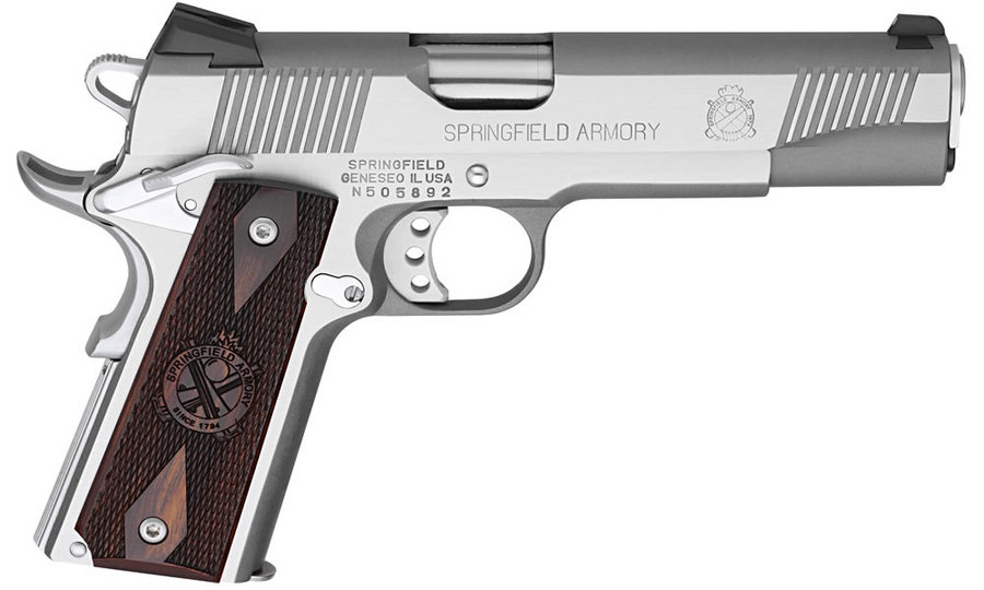 Springfield 1911 Loaded 45ACP Stainless Steel Springfield 1911 Loaded 45ACP Stainless Steel - Firearms - Texas Gun Store