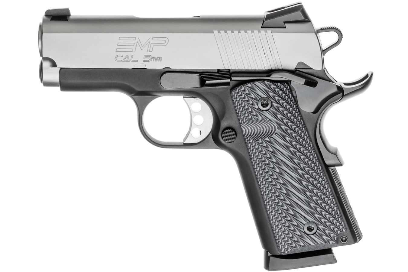Springfield 1911 EMP 9mm Essentials Package with G-10 Grips Springfield 1911 EMP 9mm Essentials Package with G-10 Grips - Firearms - Texas Gun Store