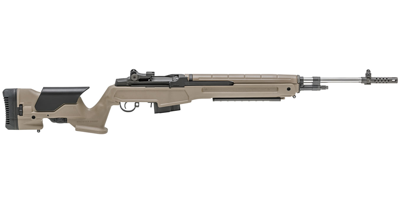 Springfield M1A Loaded 6.5 Creedmoor with FDE Precision Adjustable Stock and Stainless Barrel Springfield M1A Loaded 6.5 Creedmoor with FDE Precision Adjustable Stock and Stainless Barrel - Firearms - Texas Gun Store