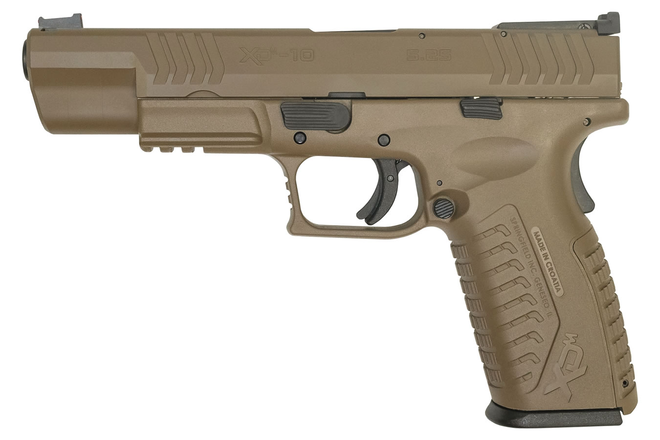 Springfield XDM 10mm 5.25 Full-Size Flat Dark Earth Pistol Springfield XDM 10mm 5.25 Full-Size Flat Dark Earth Pistol - Pistols - Texas Gun Store