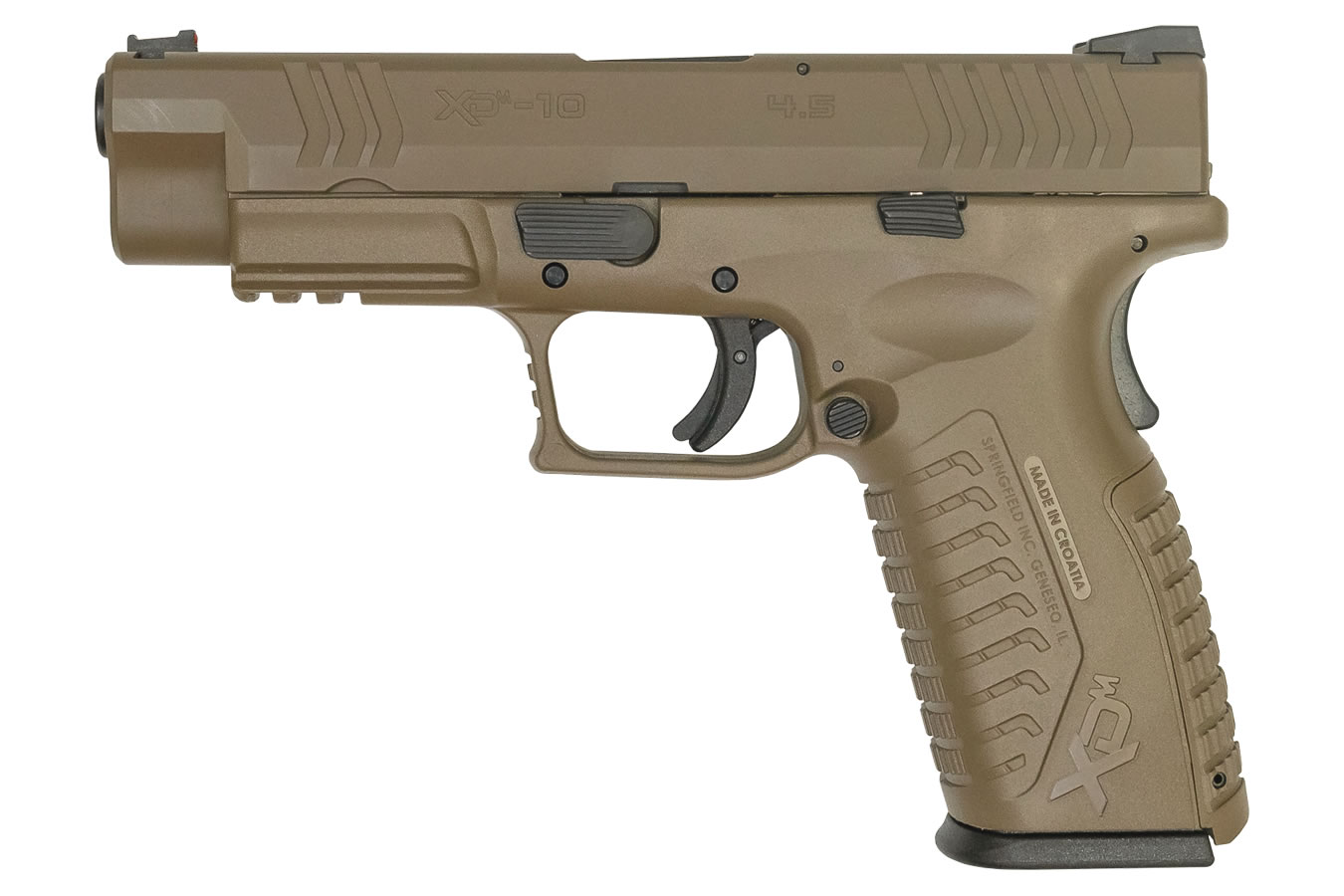 Springfield XDM 10mm 4.5 Full-Size Flat Dark Earth Pistol Springfield XDM 10mm 4.5 Full-Size Flat Dark Earth Pistol - Pistols - Texas Gun Store