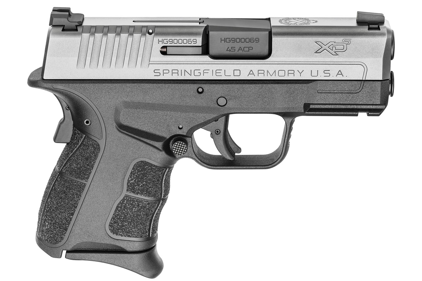 Springfield XDS Mod.2 3.3 Single Stack 45 ACP Pistol with Stainless Slide and Tritium Front Sight Springfield XDS Mod.2 3.3 Single Stack 45 ACP Pistol with Stainless Slide and Tritium Front Sight - Pistols - Texas Gun Store