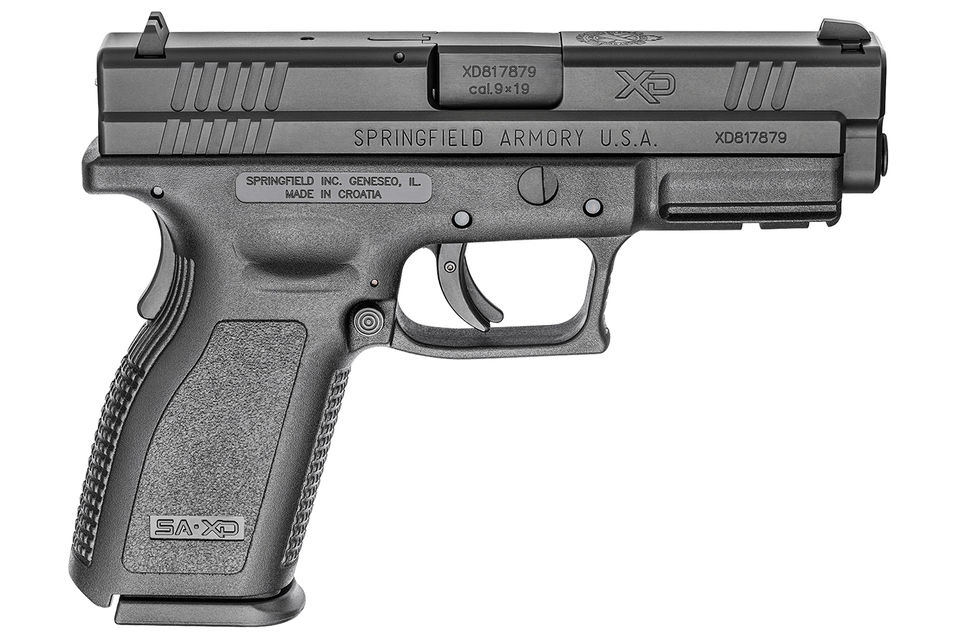 Springfield XD Defend your Legacy Series 9mm 4.0 Service Model Pistol (10-Round Model) Springfield XD Defend your Legacy Series 9mm 4.0 Service Model Pistol (10-Round Model) - Pistols - Texas Gun Store