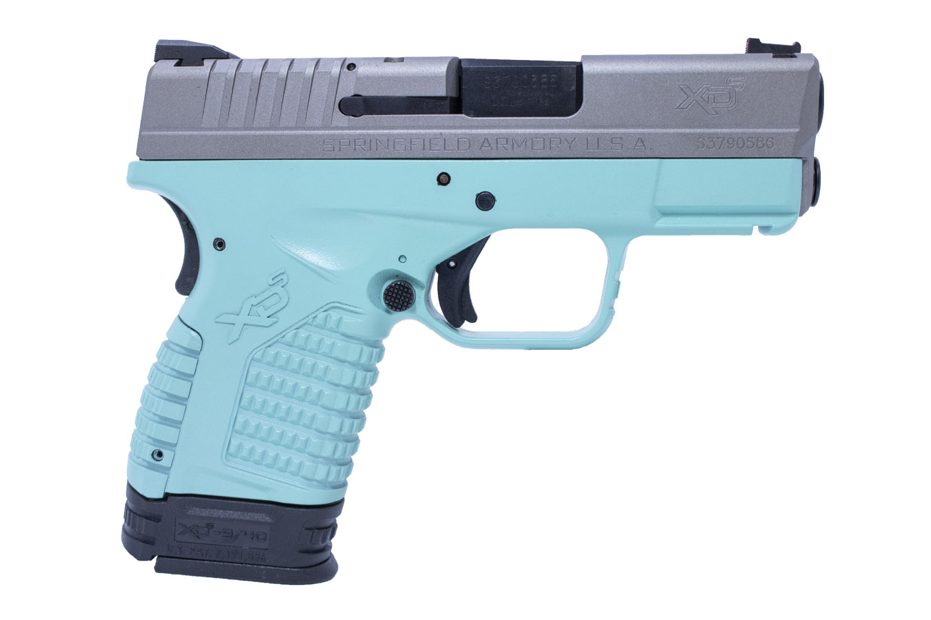 Springfield XDS 3.3 Single Stack 9mm Blue Essentials Package (Manufacturer Sample) Springfield XDS 3.3 Single Stack 9mm Blue Essentials Package (Manufacturer Sample) - Firearms - Texas Gun Store